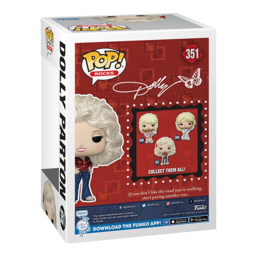 Dolly Parton - 1977 Tour US Exclusive Diamond Glitter Pop! Vinyl [RS ...