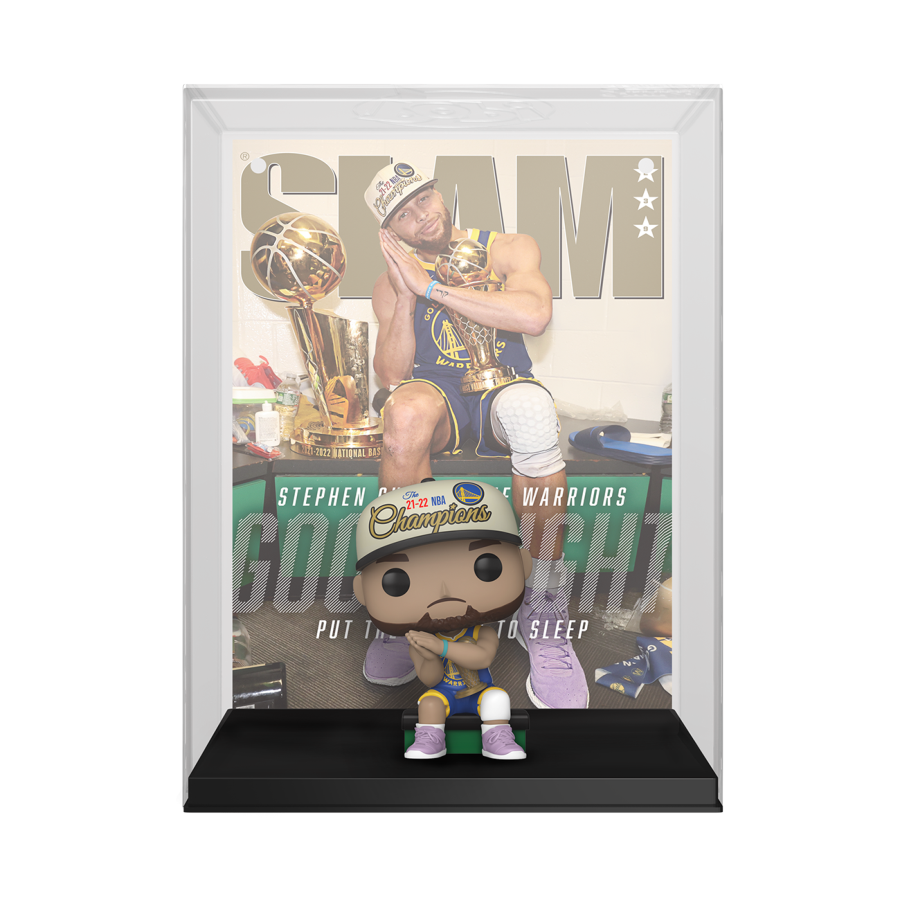 NBA Slam Steph Curry Pop! Cover The CollectorSmith