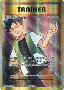 Brock's Grit - 107/108 - Full Art Ultra Rare - XY: Evolutions