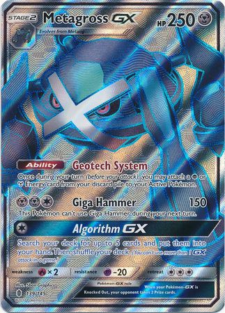 Metagross GX - 139/145 - Full Art Ultra Rare