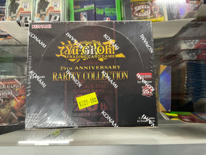 YU-GI-OH! TCG 25th Anniversary Rarity Collection - 9 x Card Booster  Box