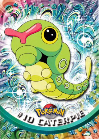 Caterpie - #10 Series 1 (Topps) Pokemon