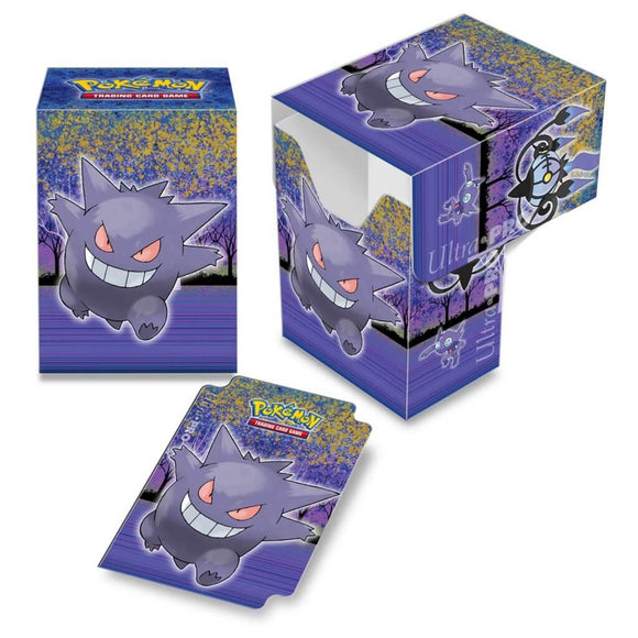 ULTRA PRO Pokemon - Full View Deck Box- Gallery Series- Haunted Hollow