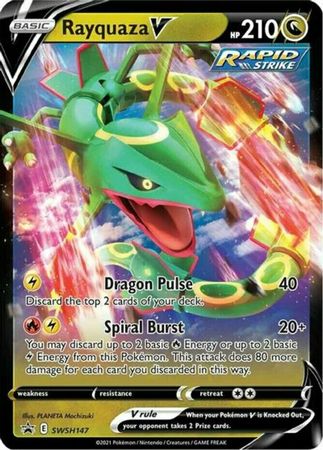 Rayquaza V - SWSH147 - Promo