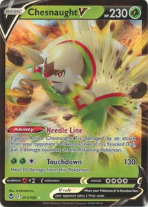 Chesnaught V - 015/195 - Ultra Rare