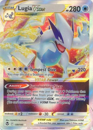 Lugia VSTAR - 139/195 - Ultra Rare - Silver Tempest