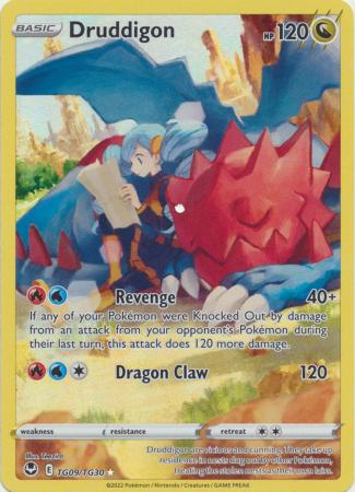 Druddigon - TG09/TG30 - Holo Rare - Silver Tempest