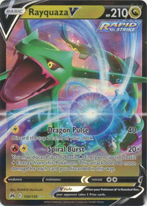 Rayquaza V - 100/159 - Ultra Rare - Crown Zenith