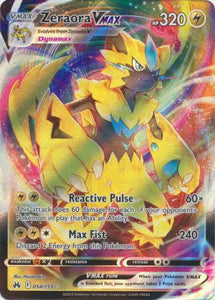 Zeraora VMAX - 054/159 - Ultra Rare - Crown Zenith