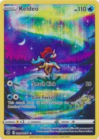 Keldeo - GG07/GG70 - Holo Rare - Crown Zenith