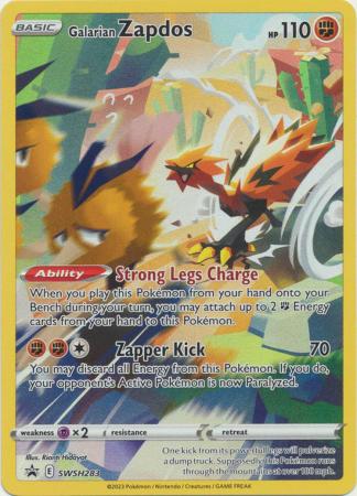 Galarian Zapdos - SWSH283 - Promoo - Sword & Shield Promos