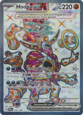 Hoopa ex - 226/182 - Full Art Secret Rare