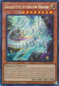 Galaxy-Eyes Afterglow Dragon - RA01-EN017 - Secret Rare - 25th Anniversary Rarity Collection