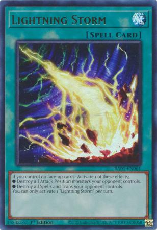 Lightning Storm - RA01-EN061 - Ultra Rare