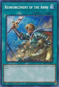 Reinforcement of the Army - RA01-EN051 - Secret Rare - 25th Anniversary Rarity Collection