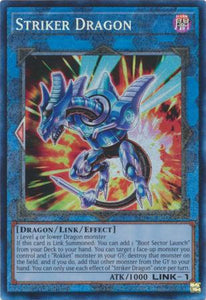 Striker Dragon - RA01-EN046 - Prismatic Collector's Rare - 25th Anniversary Rarity Collection