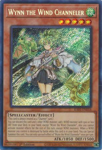 Wynn the Wind Channeler - RA01-EN018 - Secret Rare - 25th Anniversary Rarity Collection