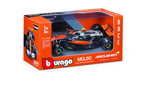 Bburago Formula Racing 1:43 2023 F-1 McLaren MCL60 #81 Piastri WB