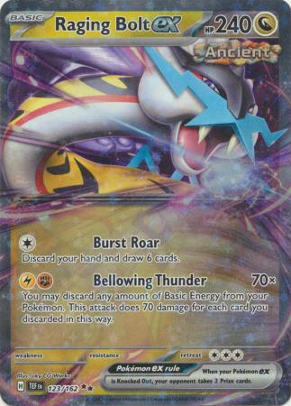 Raging Bolt ex - 123/162 - Ultra Rare