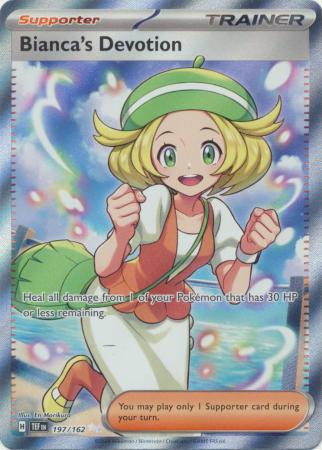 Bianca's Devotion - 197/162 - Full Art Secret Rare