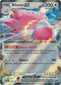 Blissey ex - 134/167 - Ultra Rare