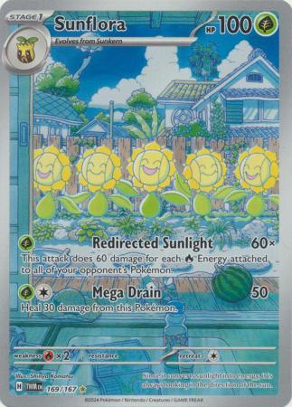 Sunflora - 169/167 - Illustration Rare