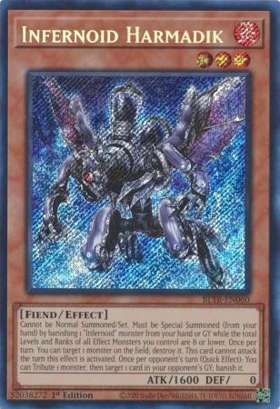 Infernoid Harmadik - BLTR-EN060 - Secret Rare 1st Edition