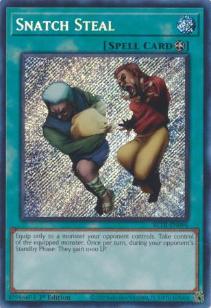 Snatch Steal - BLTR-EN096 - Secret Rare 1st Edition