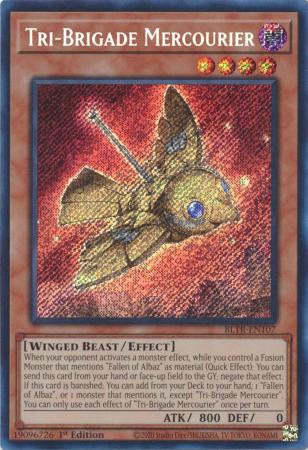 Tri-Brigade Mercourier - BLTR-EN107 - Secret Rare 1st Edition