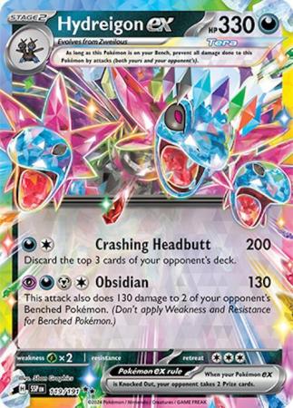 Hydreigon ex - 119/191 - Ultra Rare