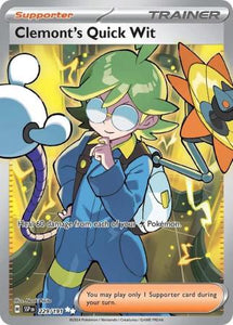 Clemont's Quick Wit - 229/191 - Full Art Secret Rare