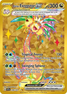 Alolan Exeggutor ex - 248/191 - Gold Secret Rare