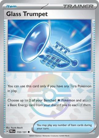 Glass Trumpet - 110/131 - Uncommon Pokeball Reverse Holo