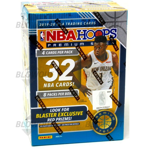 2019/20 Panini NBA Hoops Premium Stock Basketball Blaster Box