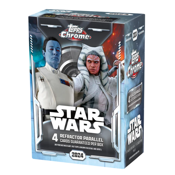 2024 Topps Disney Star Wars Chrome Value Blaster Box