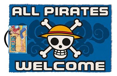 One Piece - All Pirates Welcome - Doormat