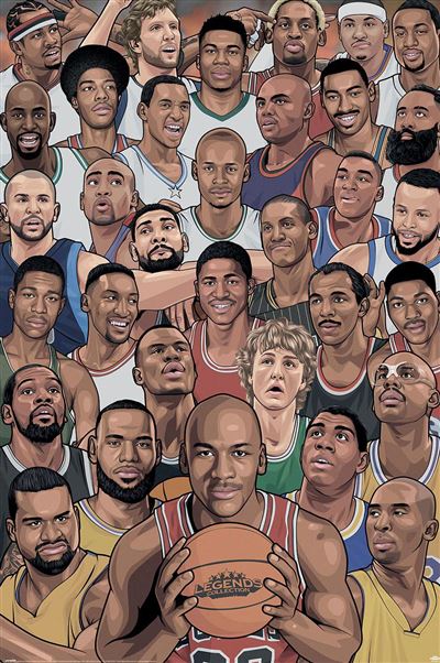 Legends - Basketball Greatest - Reg Poster