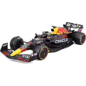 Bburago Formula Racing 1:24 2023 F-1 Red Bull Racing RB-19 #1 Verstappen Champion in Showcase