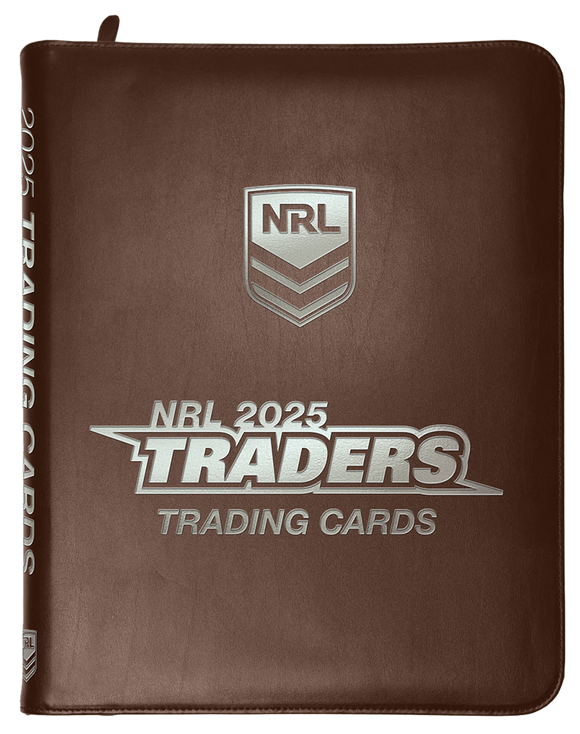 Rugby League - 2025 Traders Titanium Album Inc Folder Card