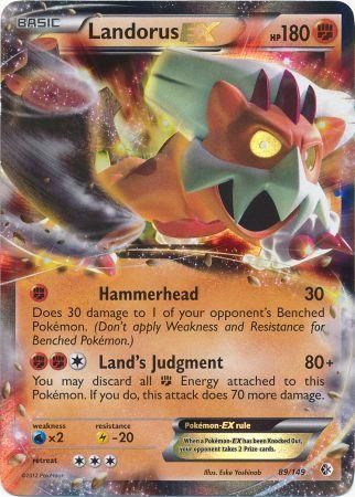 Landorus EX - 89/149 - Rowan Stavenow 2015 World Championship Card