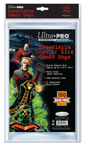 ULTRA PRO Comic Accessories - Resealable Regular Size Bags