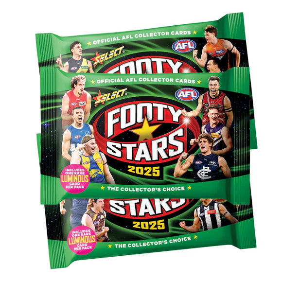 2025 AFL Footy Stars Packet