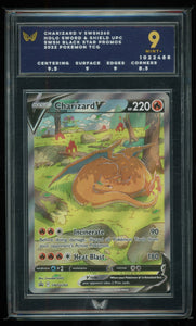 Charizard V - SWSH260 - Alternate Art Promo ARK 9 MINT+