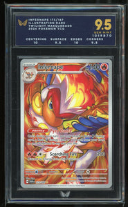 Infernape - 173/167 - Illustration Rare ARK 9.5 Gem Mint