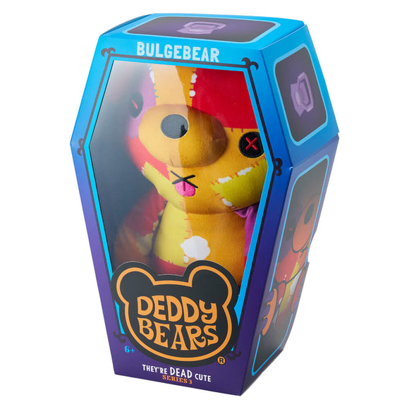 DEDDY BEARS SERIES 3 PLUSH IN COFFIN - BULGEBEAR