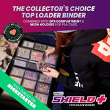 EVORETRO Shield+ 216 Topload Cards Binder Black