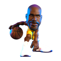 NBA - Shaquille O-Neal (Lakers) Mini 6