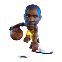 NBA - Magic Johnson (Lakers) Mini 6" Vinyl Figure