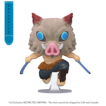 Demon Slayer - Inosuke US Exclusive Flocked Pop! Vinyl [RS] With Chase