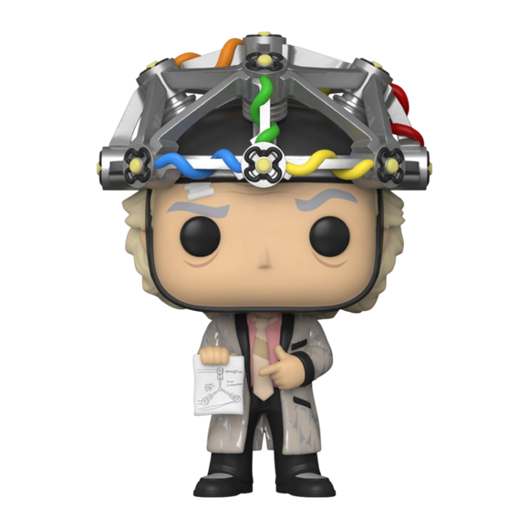 Back to the Future - Doc with Helmet Pop! Vinyl